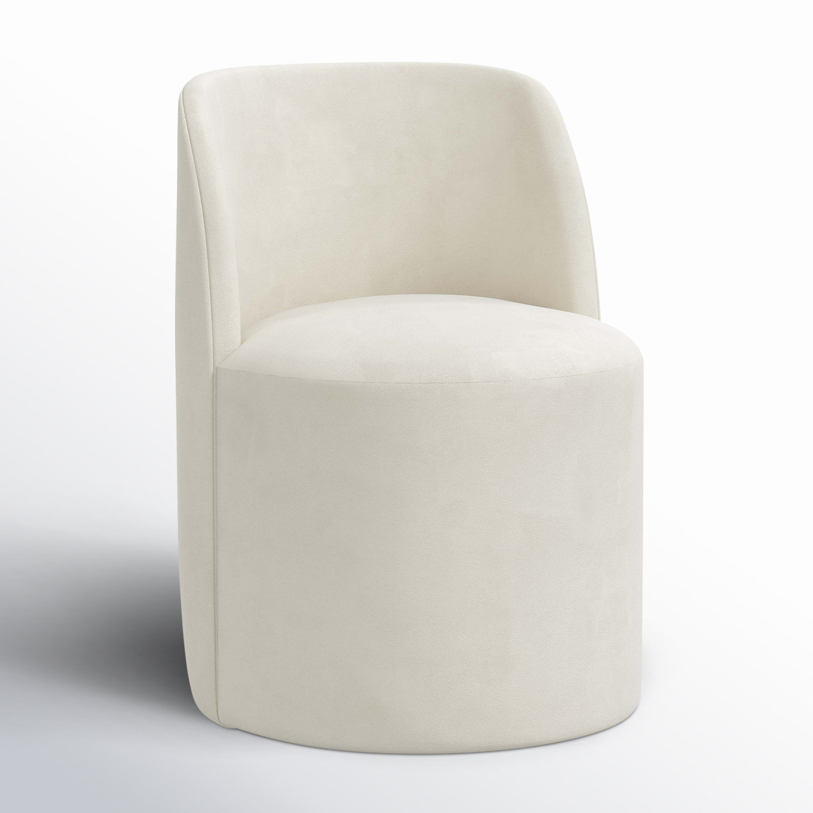 Begonia Dining Chair, Classic Pearl Performance Velvet