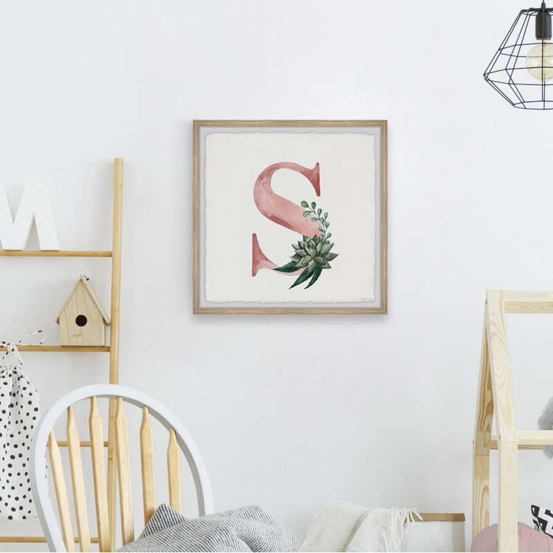 «Bevins S Is for Spider», reproduction encadrée, H 32 po x l 32 po x P 1,5 po