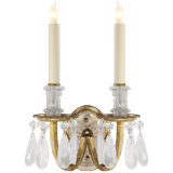 Thomas O'Brien Elizabeth Double Sconce