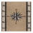 Washable Compass borders Nautical Area Rug-1810739573