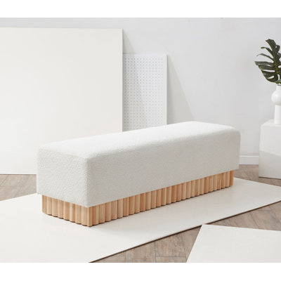 Banc rembourré Peridot