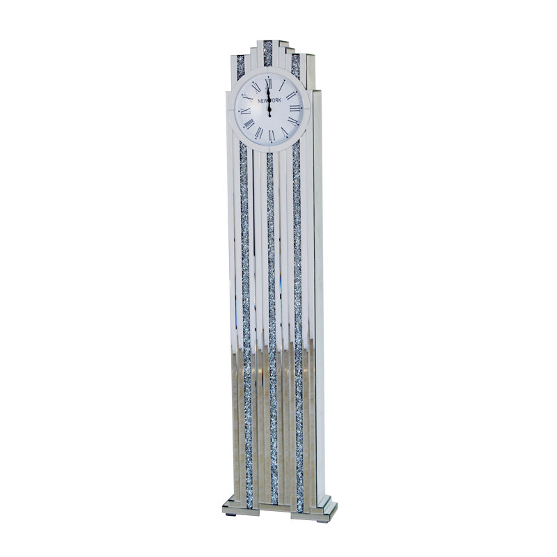 Aquila 189cm Glass Grandfather Clock