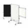Nexus Freestanding Porcelain Bulletin Board