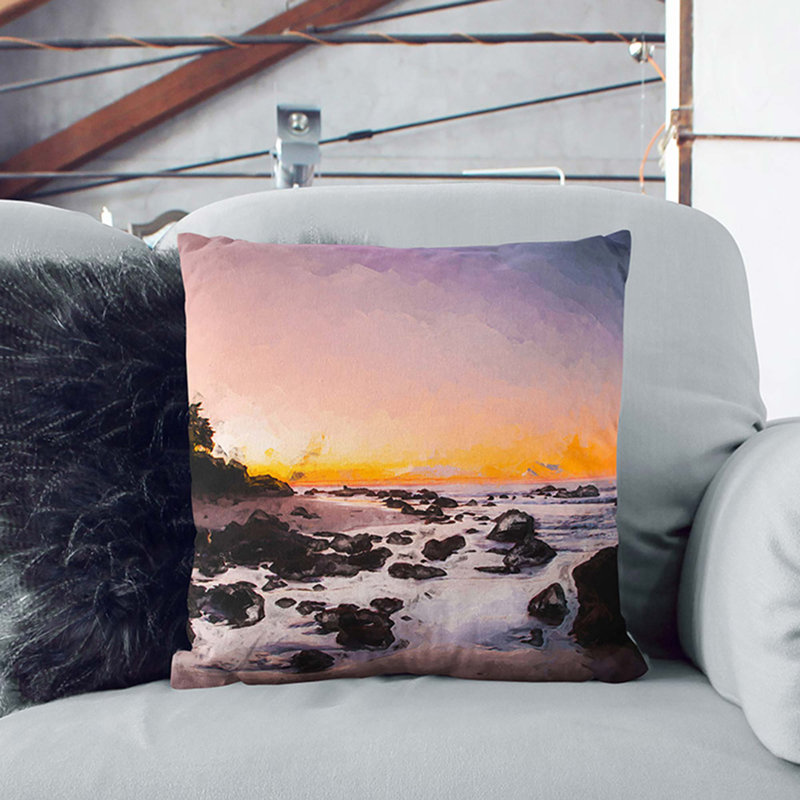 Square Cushion, 55cm H x 55cm W x 20cm D