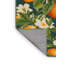 Machine Washable Botanical Green Area Rug