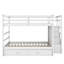 Lit superposé double avec lit gigogne avec tiroirs Hanli Kids-373455772
