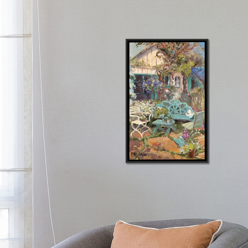 « côtière de l’artisanat », impression sur toile, H 26 po x l 18 po x P 1,5 po, Toile avec cadre noir, Pas de tapis