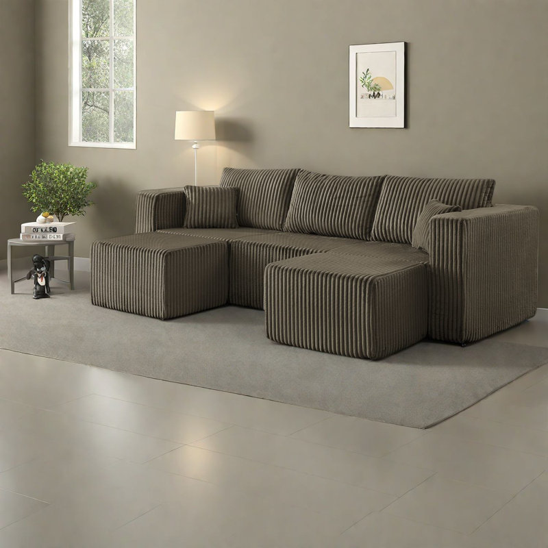 Canapés modernes peu encombrants, mousse douce, design minimaliste pour la maison