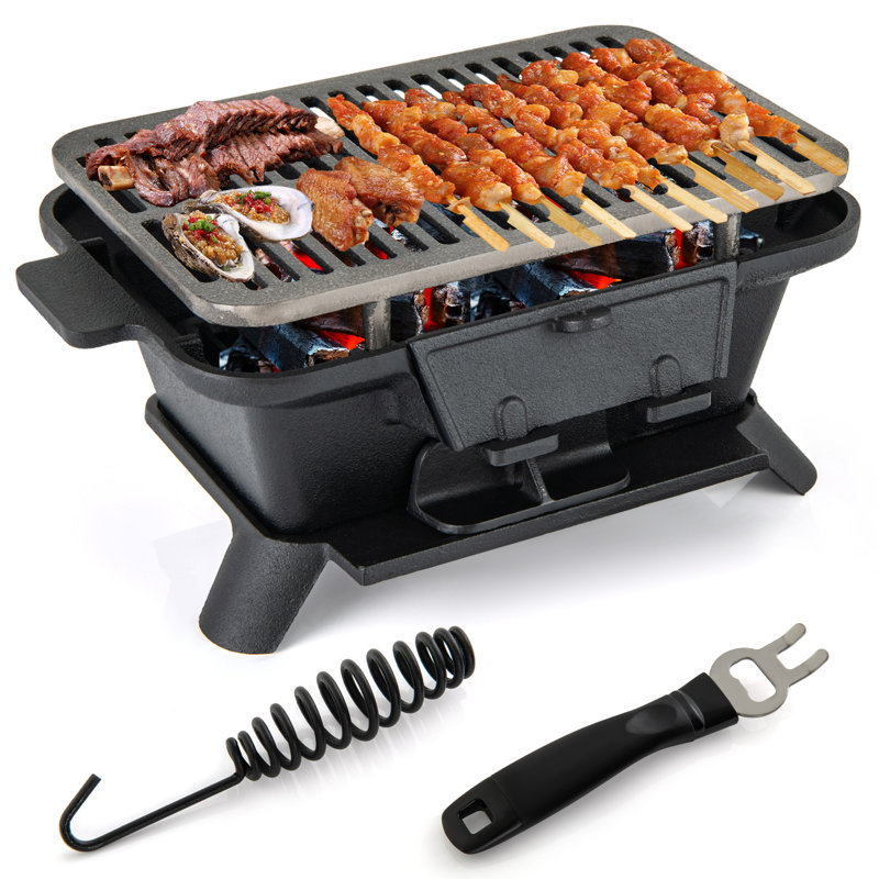 Costway 38cm W Portable Charcoal Grill