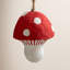 3'' Handmade Polka Dots Paper Mache Novelty & Humour Hanging Figurine Ornament