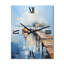 Jefto - Horloge murale nautique et de plage surdimensionnée-1053968792