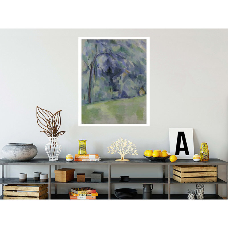 Le matin en Provence, Paul Cézanne, estampe numérique, H 40 po x l 32 po