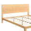Lit plateforme Mid-Century moderne en bambou avec support en métal et assemblage facile-129422094