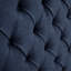 Tête de lit tapissier bleu marine-1857353865