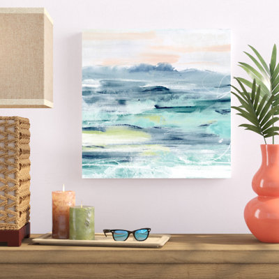 «Beach Tides II» par June Erica Vess - reproduction d'art sur toile tendue