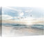 Coastal Beach Sunrise on The Beachy Scene Seagull Coastal Modern Large Canvas Art Wall Art Décoration de chambre à coucher-100893947-56407372