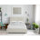 Lit plateforme tapissier Pierce