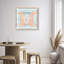 Casablanca to Paris Peach Print Glam Jungle by Oliver Gal, Black Frame, 12 x 12-1072995307-1072995323