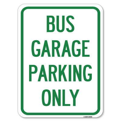 Stationnement pour autobus seulement / 24292