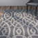 Tapis noir/gris zone Rentz