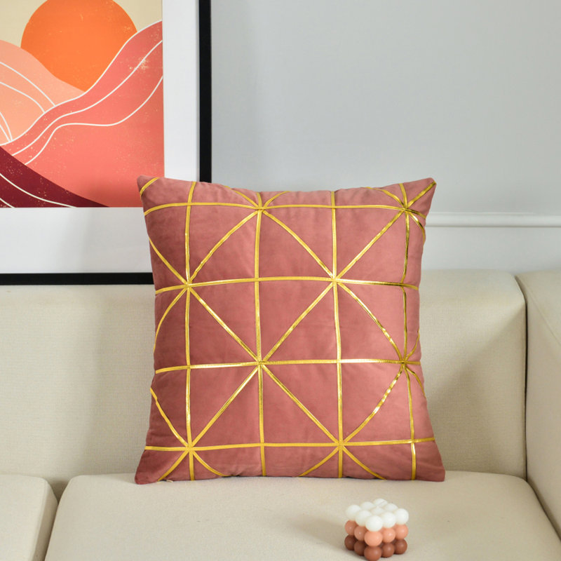 (Couvertures avec insertions) Ensemble de 2 coussins décoratifs Starburst, Poussière