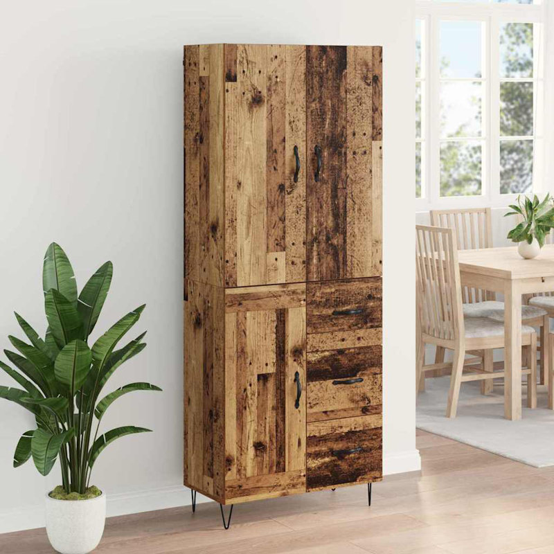 69.5cm Sideboard, Old Wood