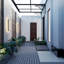 Luminaire mural extérieur en acrylique 24 "à DEL Estefanie pour garage de patio 16,5 W à intensité variable 2700K-720762708