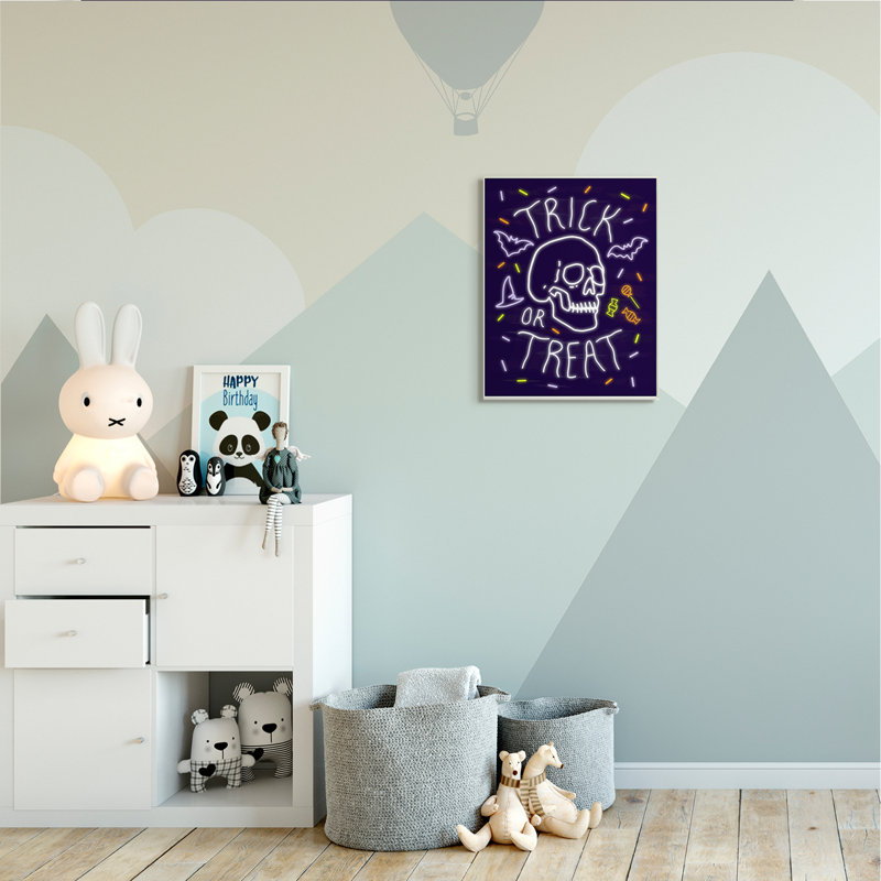 Squelette effrayant d'Halloween, H 19 po x l 13 po x P 0,5 po, Plaque murale