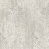 Metallic FX Modern Metallic Damask 33' L x 21" W Wallpaper Roll