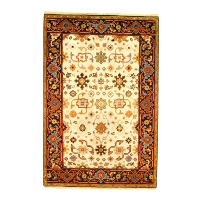 Moreto Wool Oriental Indoor Rug