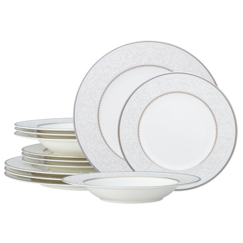 Service de table 12 pièces, service pour 4 Noritake Brocato
