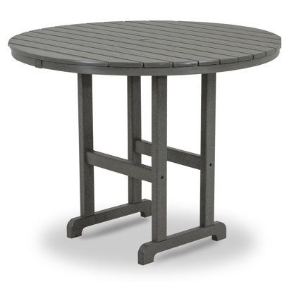 POLYWOOD Round Farmhouse Counter Table