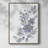 Periwinkle Patch II Framed Print - Solid Wood-457417022
