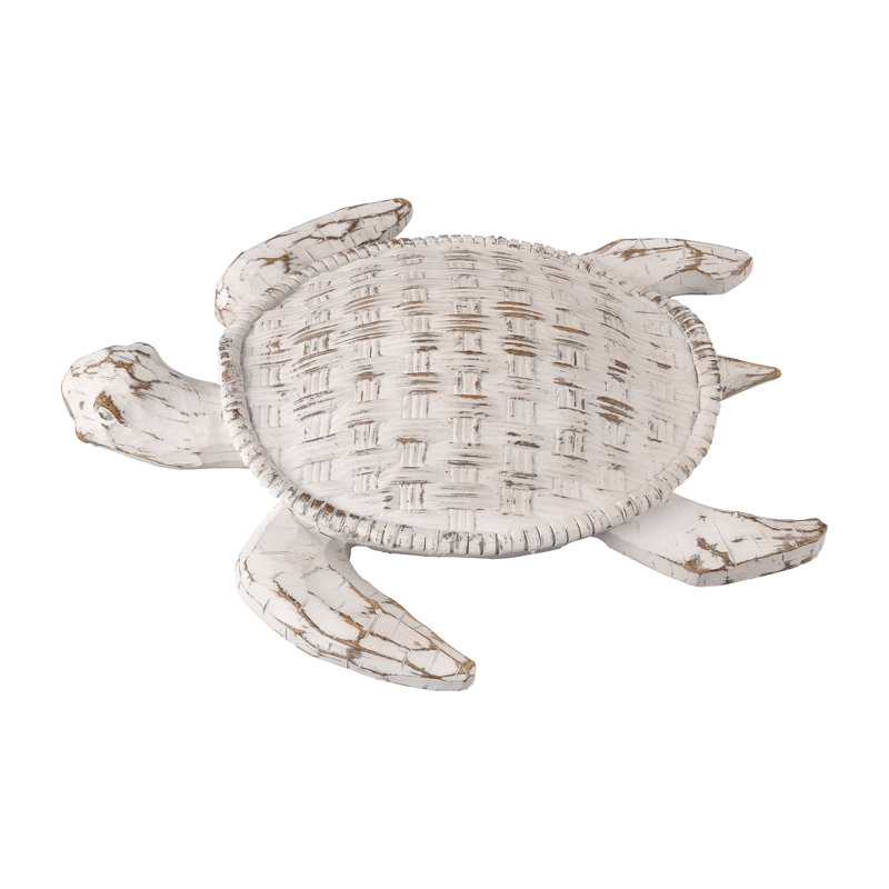 Tortue Aly - blanc délavé