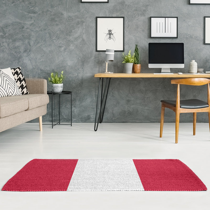 Chenille Indoor Rug, Rectangle 4' x 6'