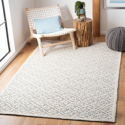 Heyde Hand Tufted Performance Geometric Rug