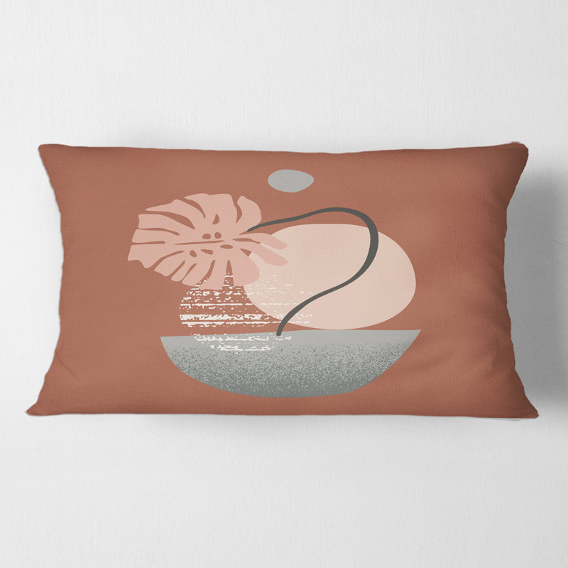 Abstract Throw Pillow