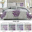 Ensemble d'édredon à motif floral avec draps en coton Maible-949414362-949414367