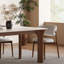 Combinaison de chaises de table en ardoise blanche au design moderne-102323010
