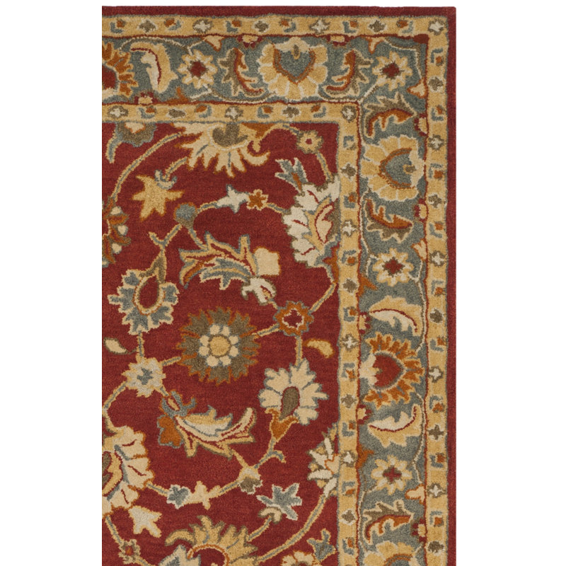 Cranmore Hand Tufted Wool Oriental Rug, Rectangle 6' x 9'