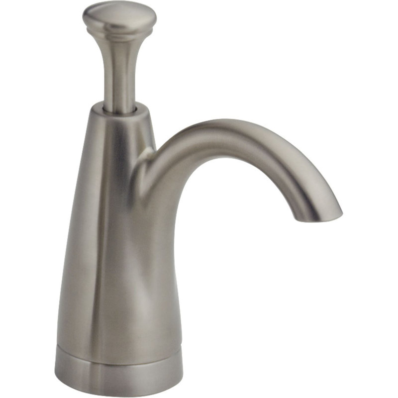 Allora Deck Mounted Soap Dispenser, Brilliance Stainless