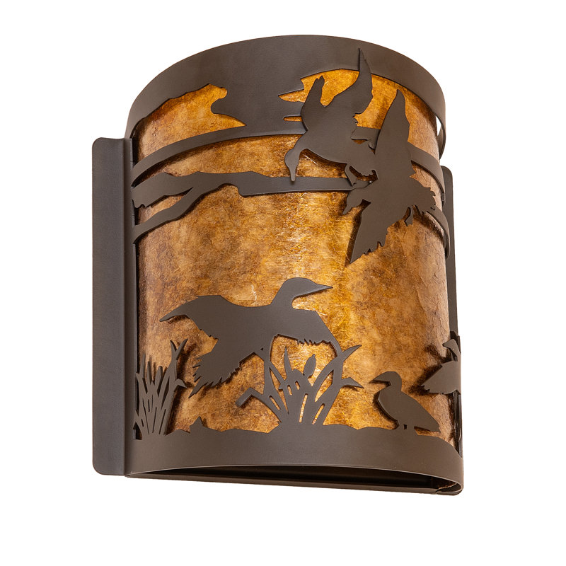1 - Light Flush Mounted Sconce