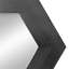 Miroir hexagonal 18,5 "x 18,5" avec cadre en bois-1237217799