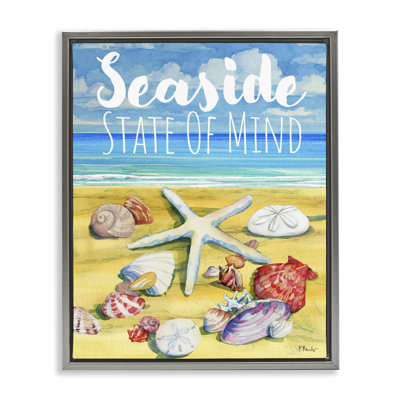 «Seaside Sandy Shells», art mural encadré par Paul Brent