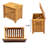 Portside 30Gallons Wood Deck Box