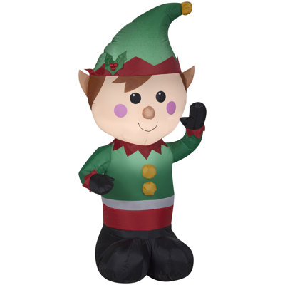 Décoration de Noël gonflable Elf Airblown