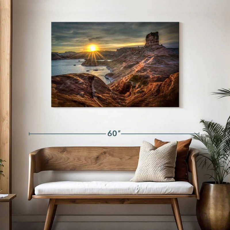 Alvord Lake Powell Sunrise, 30" H x 45" W