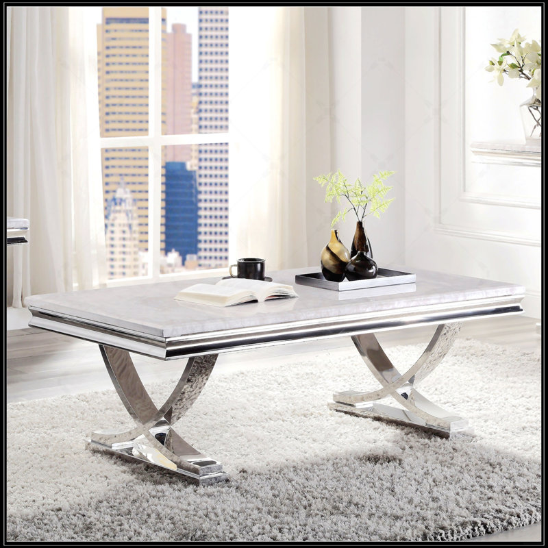 Table basse Modern Glam