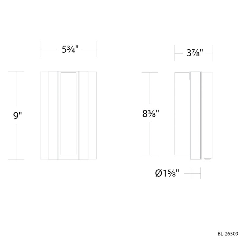 Lampe de lecture réglable à DEL Ivery avec port USB et USBc intégré, température de couleur 3000K, Laiton vieilli