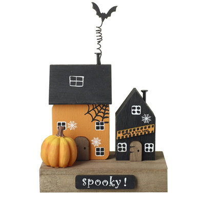 14cm Wood Holiday Shaped Ornament